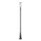 Z-Lite Leland Outdoor Post Mounted Fixture, 1-Light, 10 In.W x 112.5 In.H, Sand Black/Sand Blast 5005PHM-519P-BK-LED - alternate 1